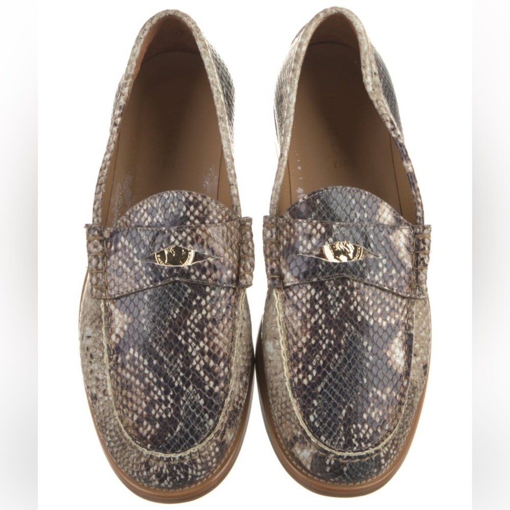 Rhude leather loafers